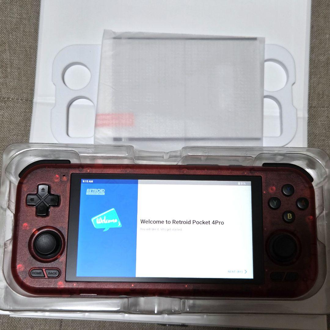 Retroid Pocket4 Pro 本体+ケース