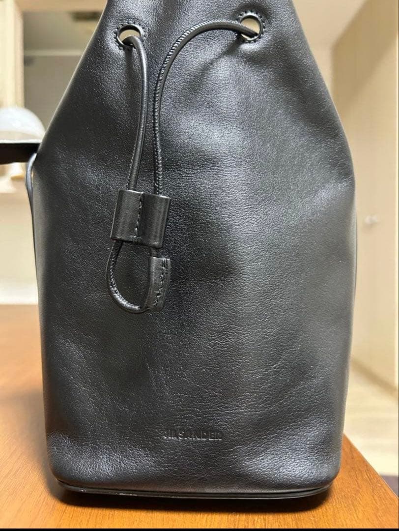 JIL SANDER ドローストリングショルダーバッグ