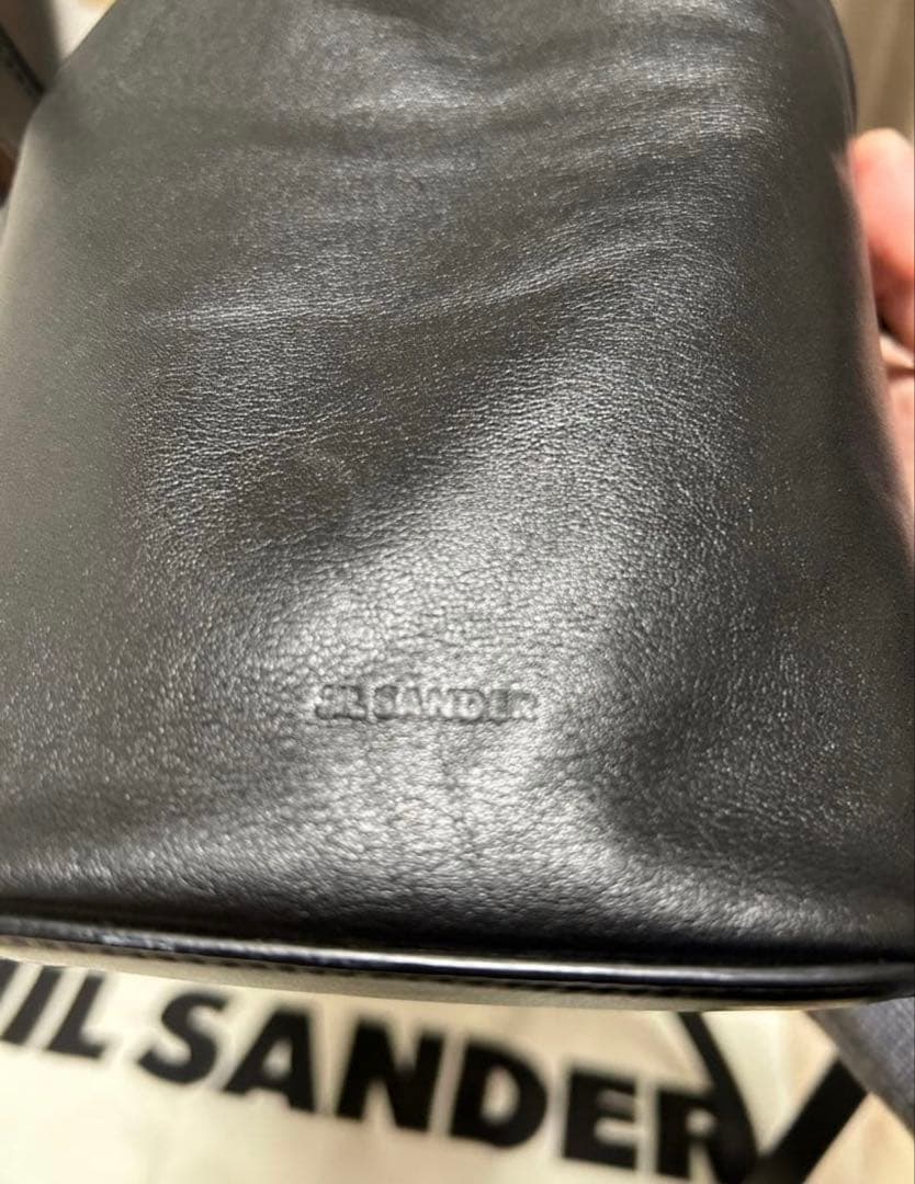 JIL SANDER ドローストリングショルダーバッグ