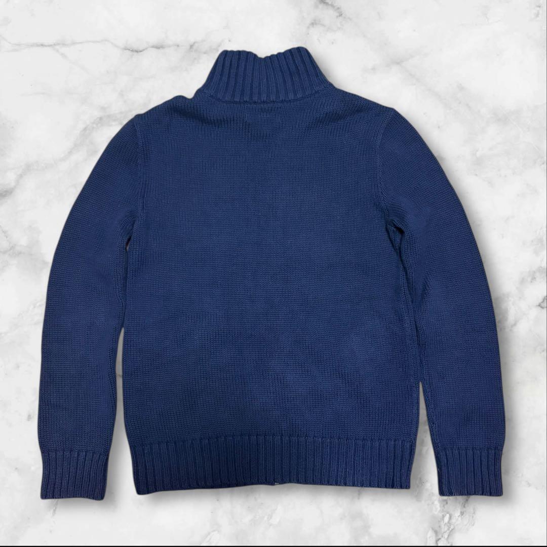 Ralph Lauren ニットジップ flexwitme y2k ビックポニー