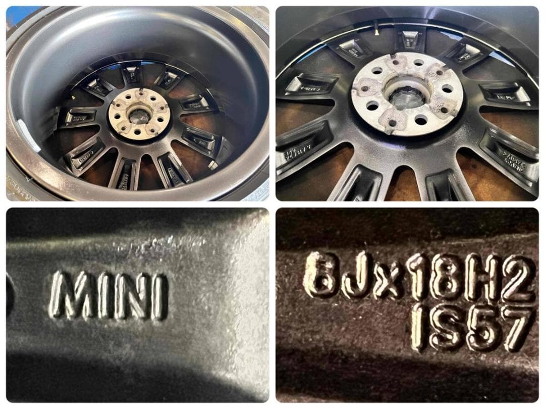 F54クラブマン ミニ純正 マルチレイスポーク591 225/40R18