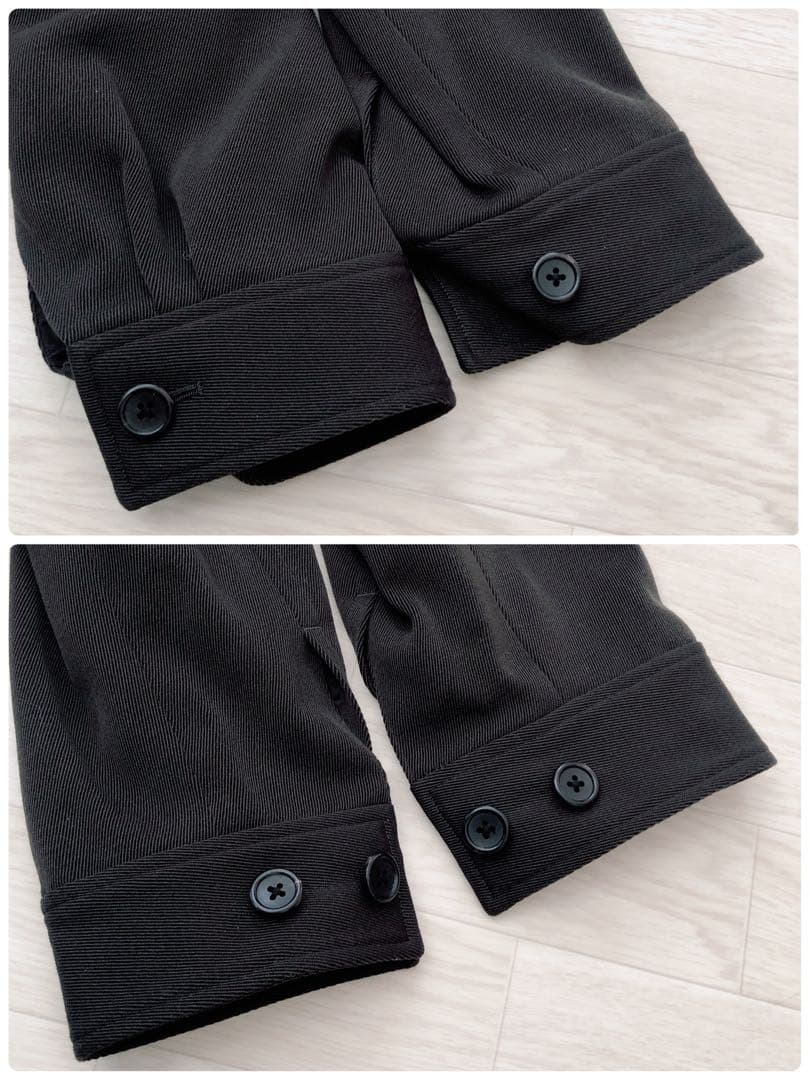 ２４年 美品 マーガレットハウエル　ウールツイル ブルゾン ジャケット Ⅱ 比翼