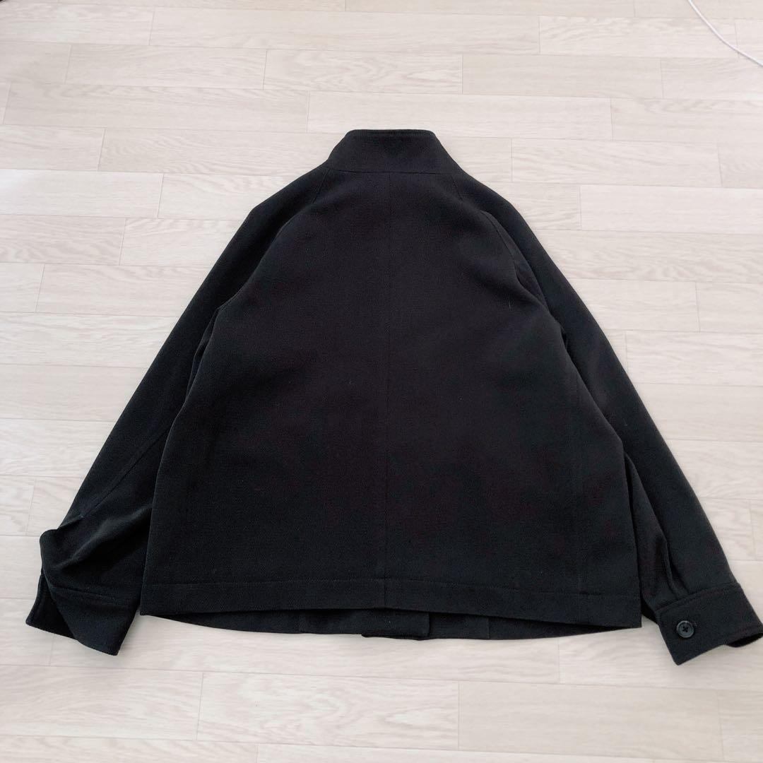 ２４年 美品 マーガレットハウエル　ウールツイル ブルゾン ジャケット Ⅱ 比翼