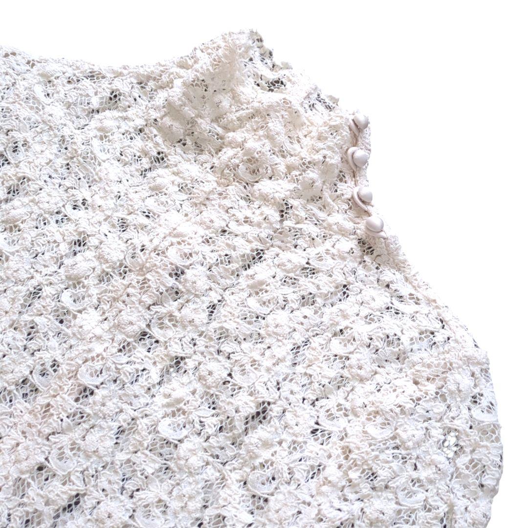 FRAY I.D 完売品 レースストレッチロングワンピース フレイアイディー