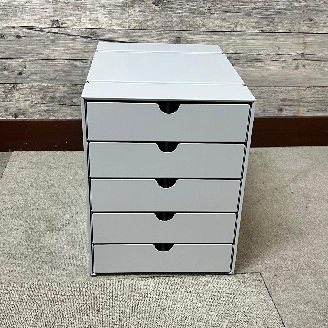 USM イノス ボックス 5段クローズ 色：lightgray （２）