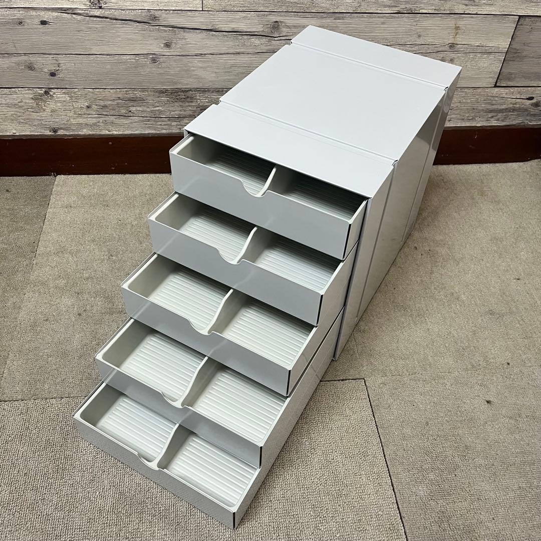 USM イノス ボックス 5段クローズ 色：lightgray （２）