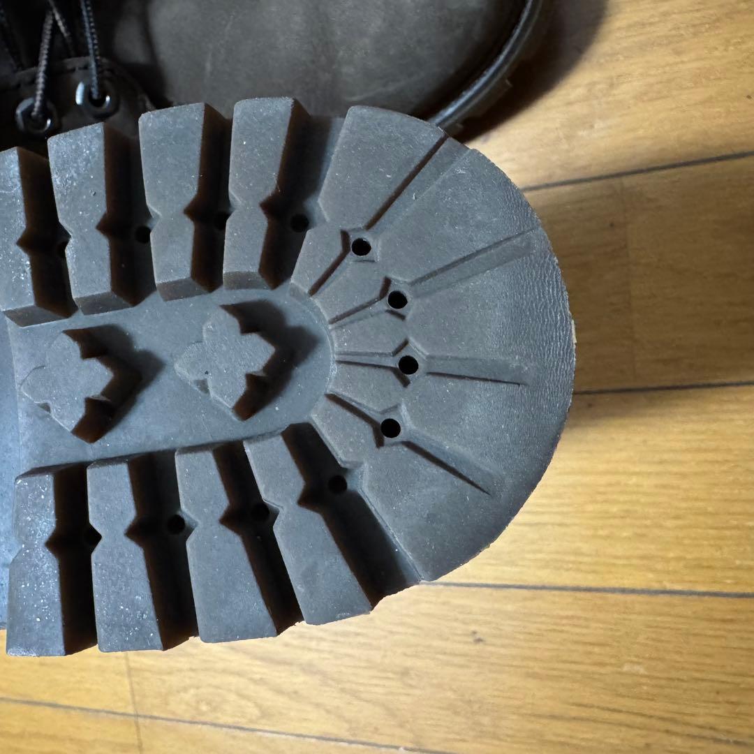 Timberland ダークブラウン ミッドカットブーツ 25cm