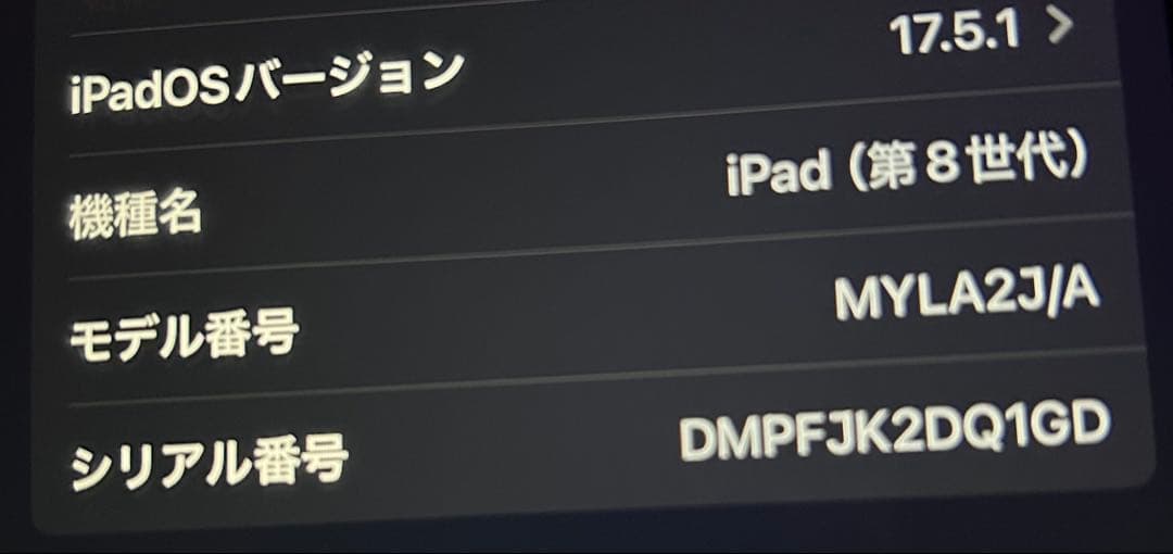 iPad 第8世代 WIFI 32GB 可動○