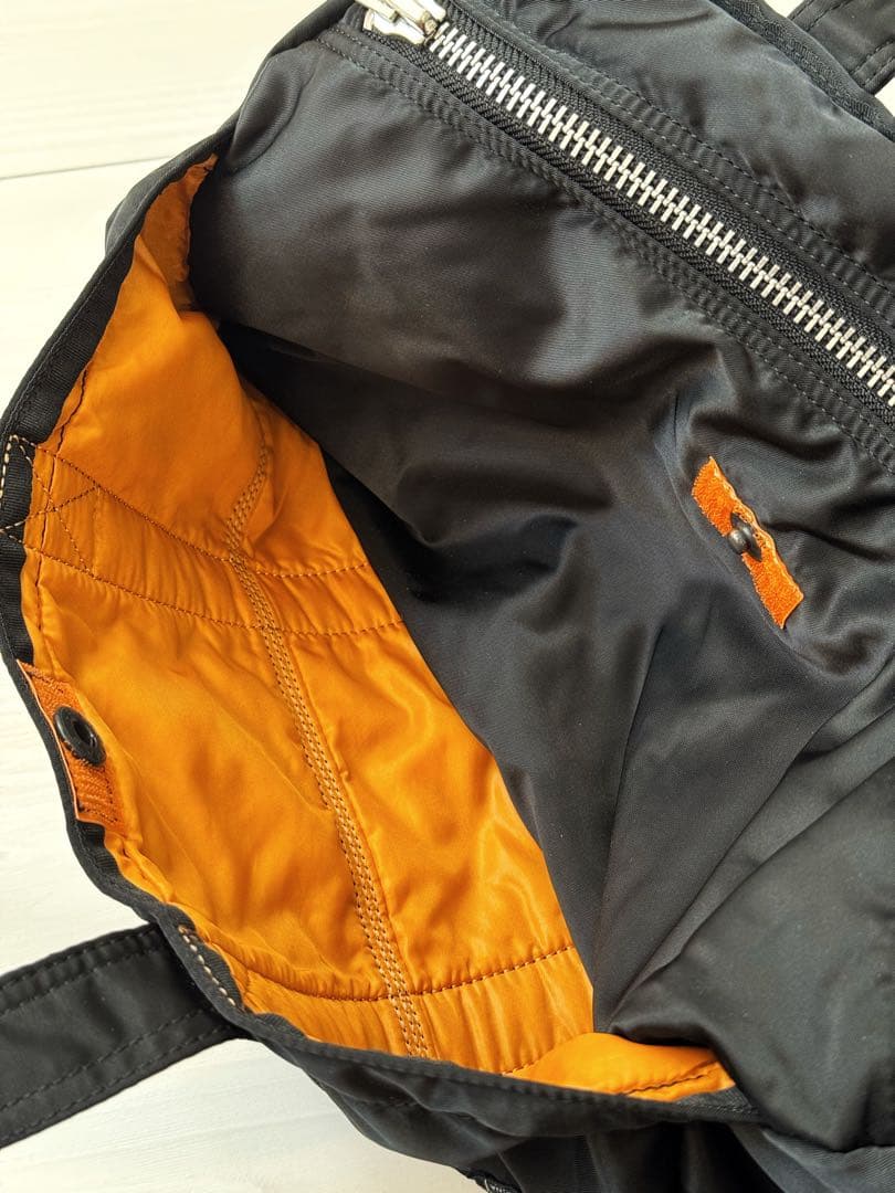 【極美品】PORTERタンカーボストンバッグSドラムバッグ/黒/吉田カバン