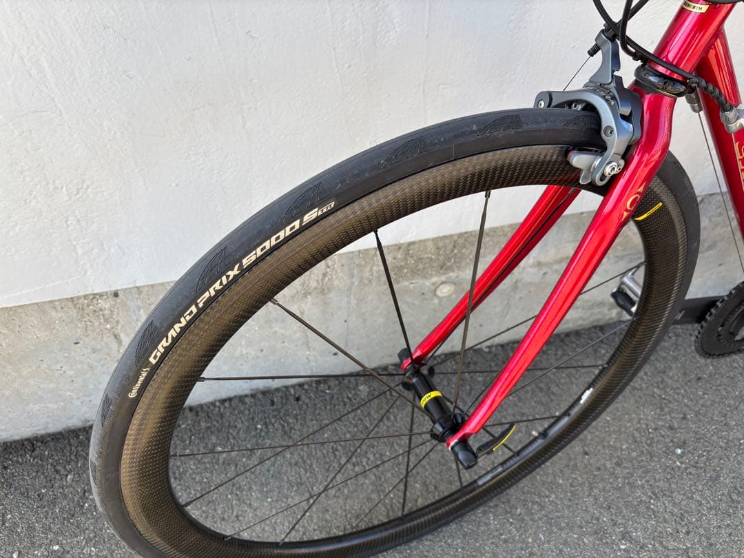 CHERUBIMケルビムsticky フレームとフロントフォーク