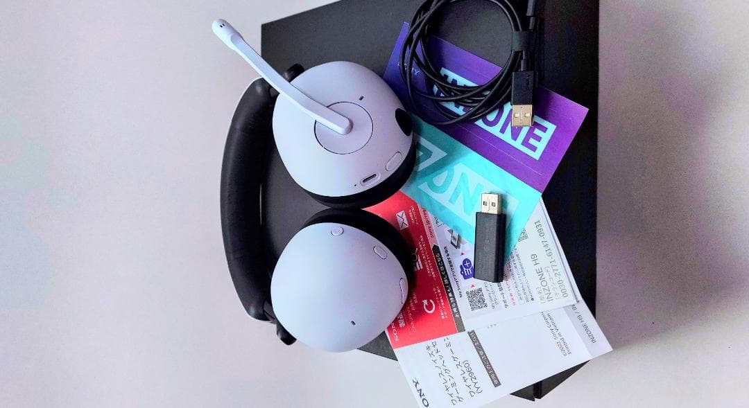 SONY ゲーミングヘッドセット INZONE H9　美品／動作良好／付属完備