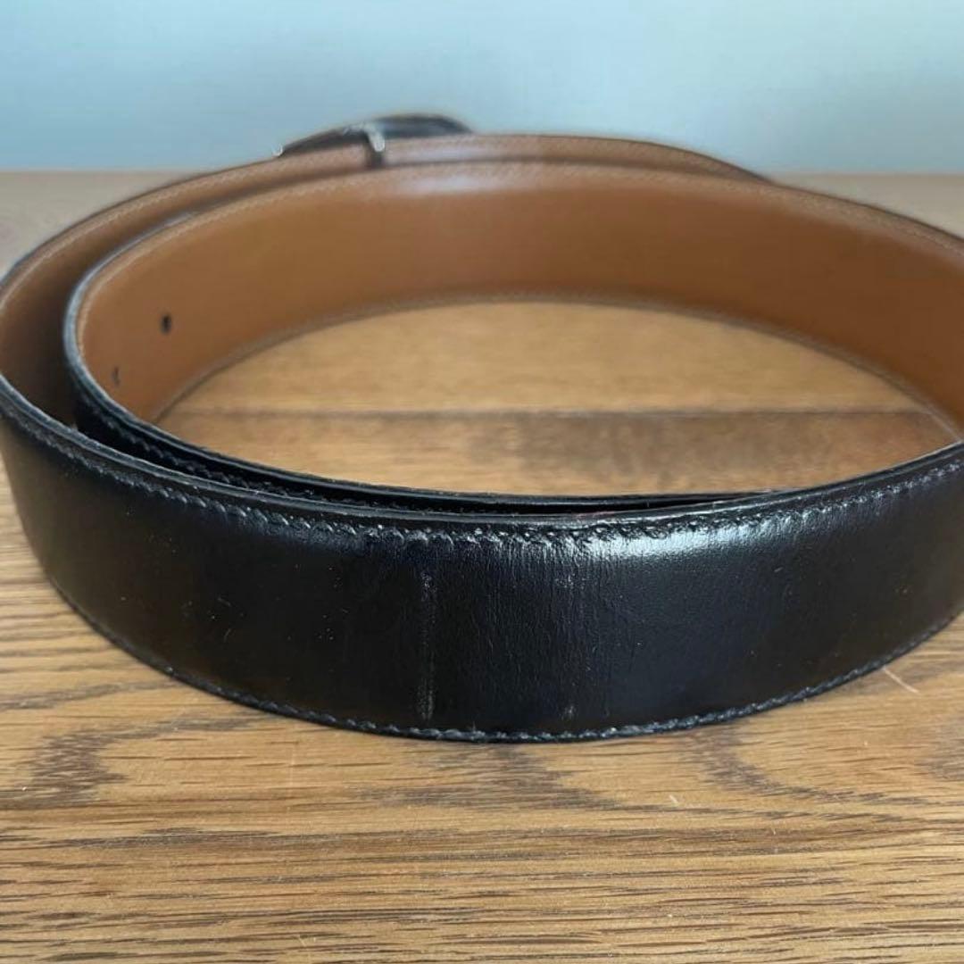 GUCCI グッチ　レザー ベルト 美品！