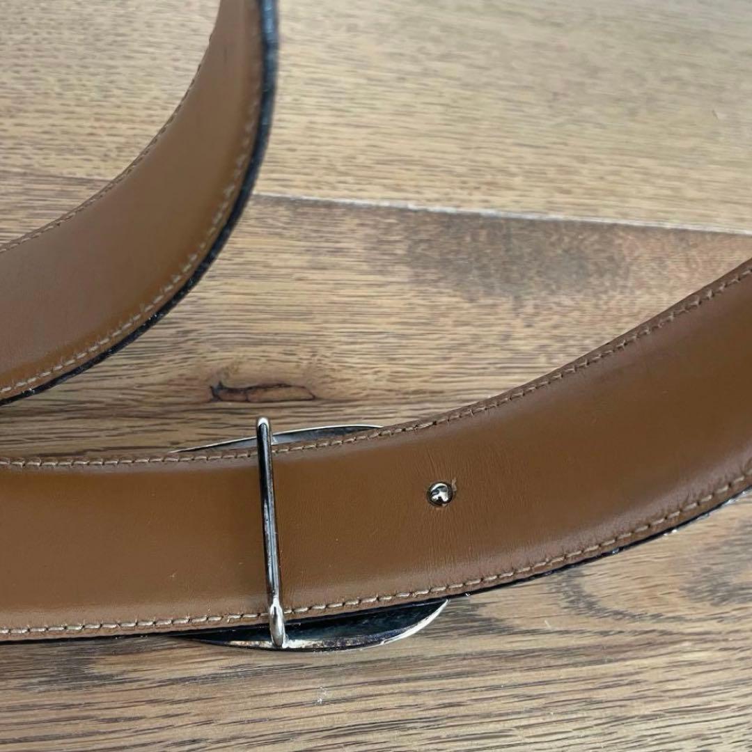 GUCCI グッチ　レザー ベルト 美品！