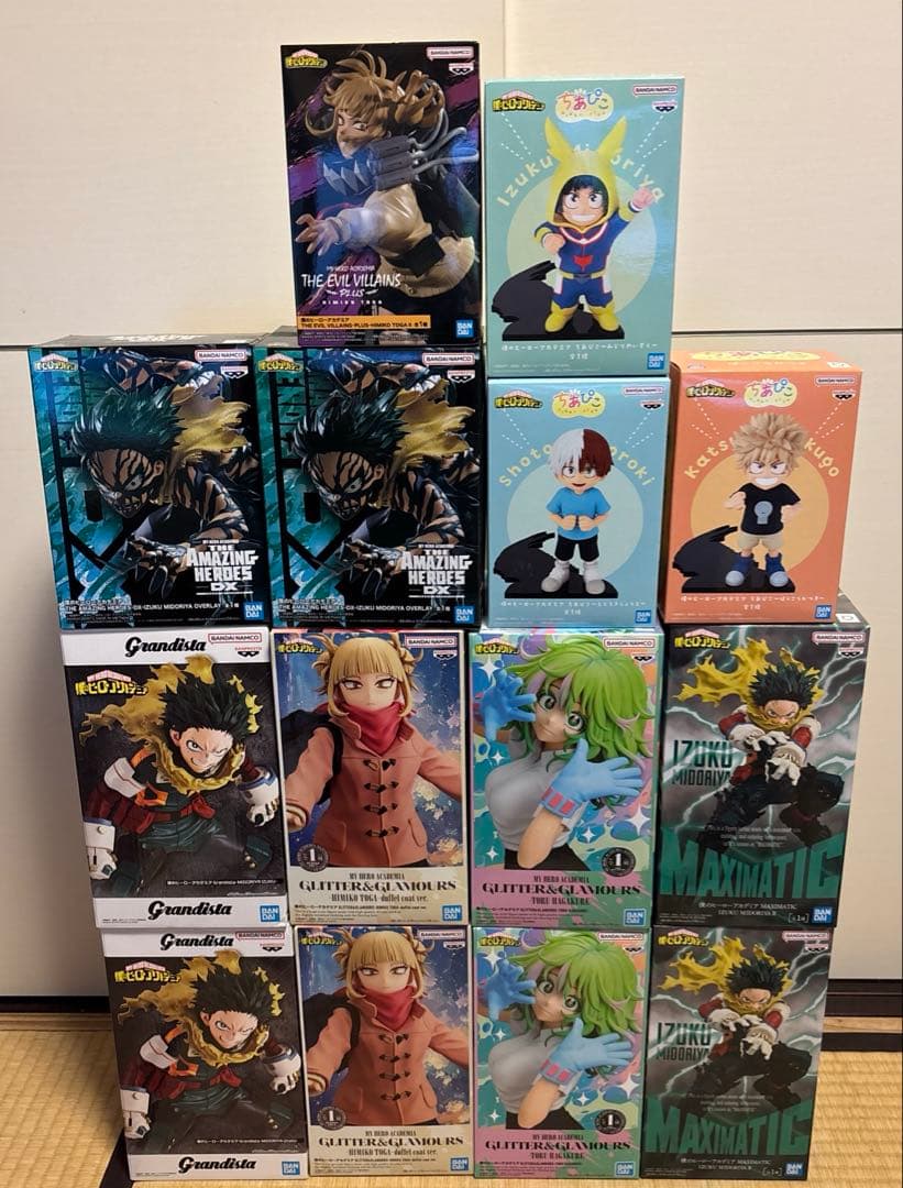 僕のヒーローアカデミア　プライズ　フィギュア　14点