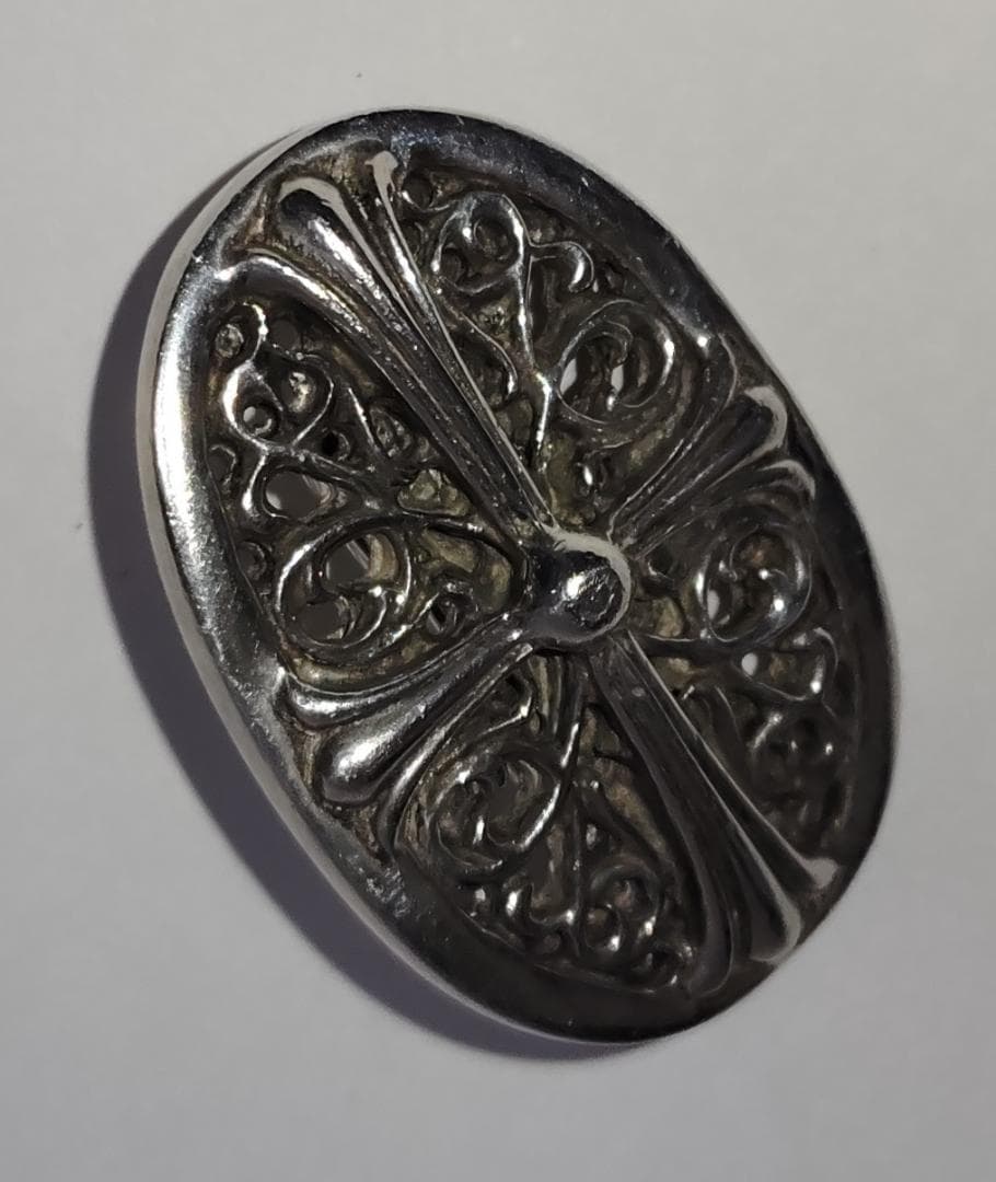 Ｖ クロムハーツクラッシックオーバルヘアバンド