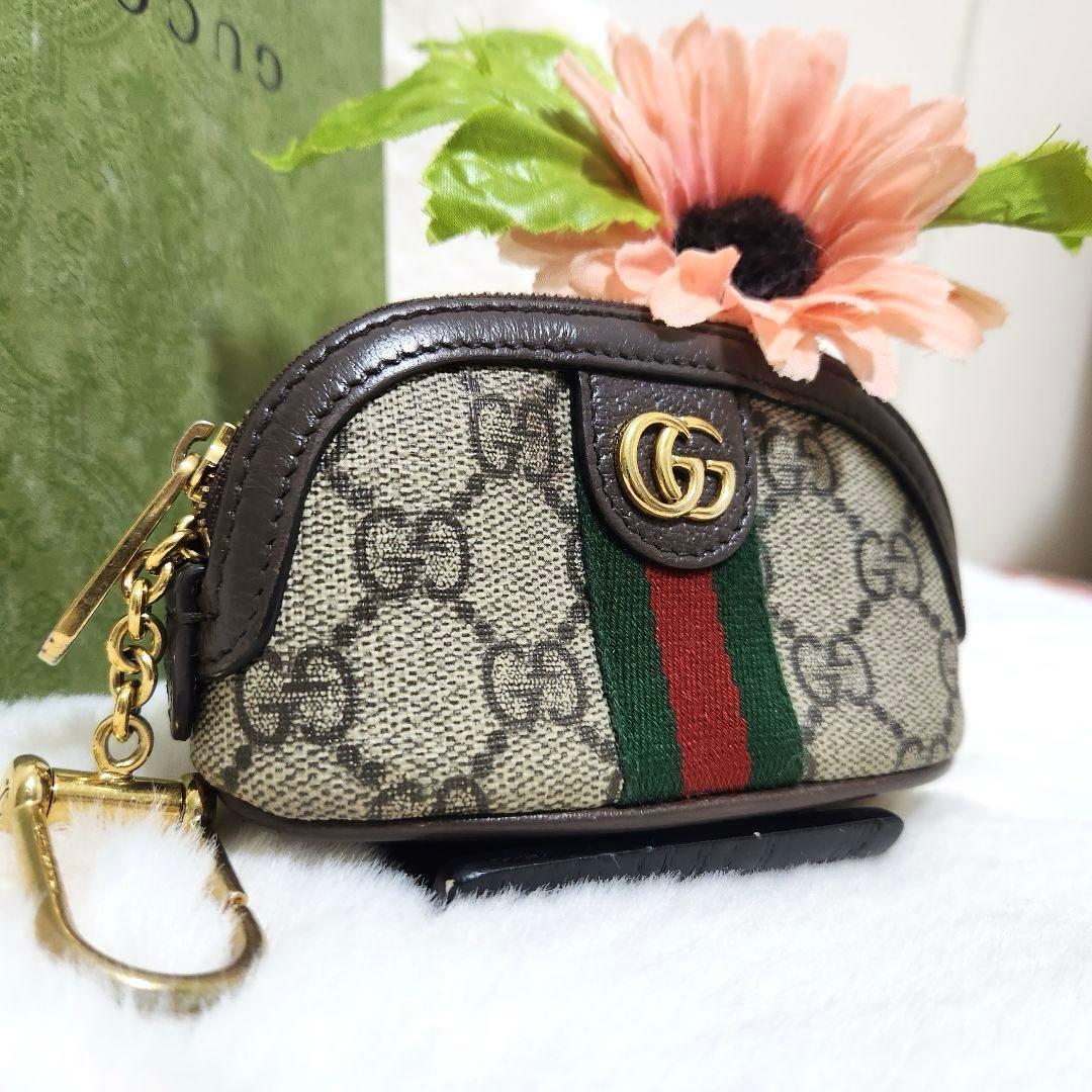 ✨極美品　付属品完備✨グッチ　ケース　小銭入れ　キーリング　オフディア