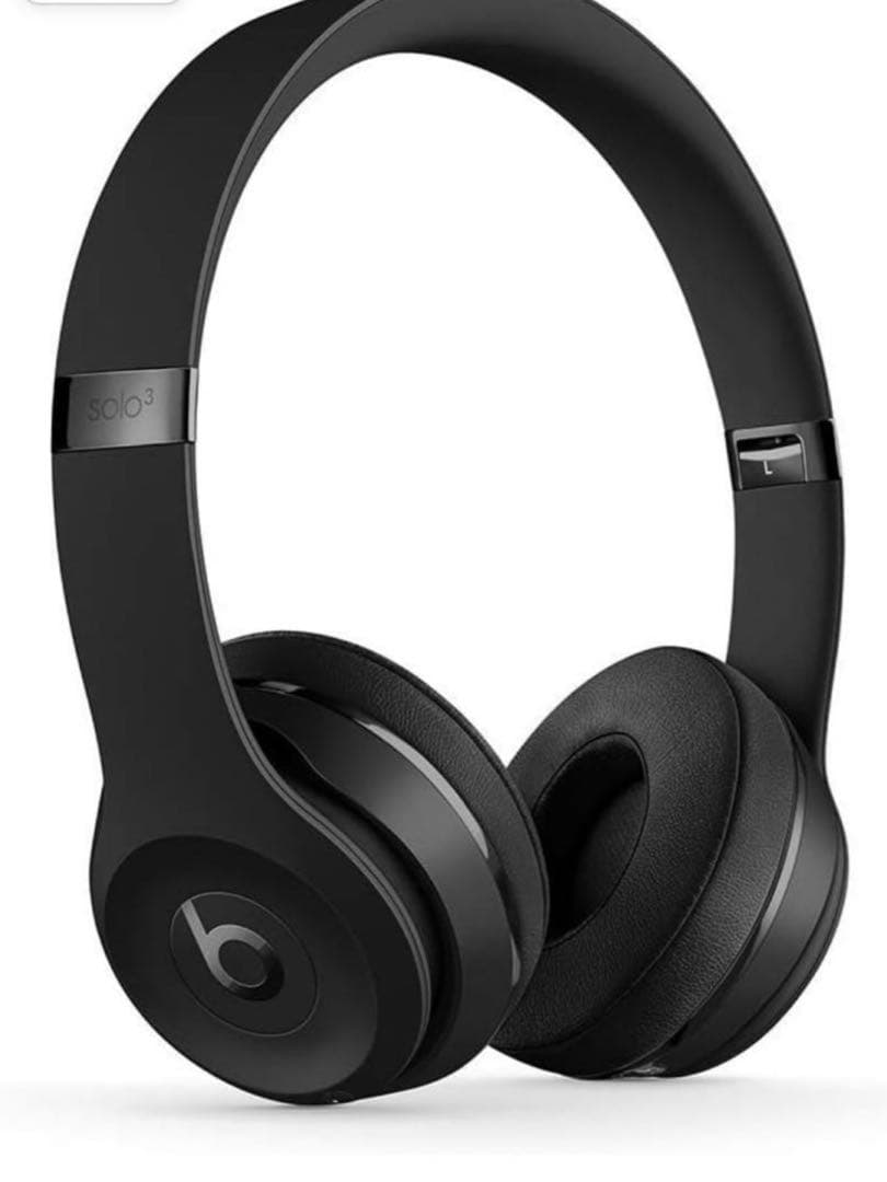 未使用に近い　Beats Solo3 ワイヤレスヘッドホン ブラック　セット