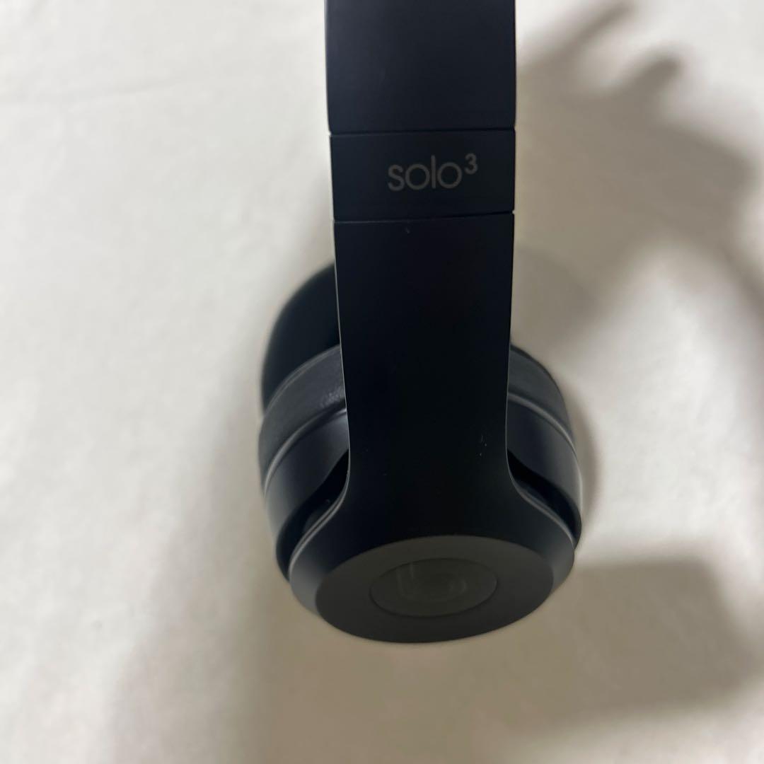 未使用に近い　Beats Solo3 ワイヤレスヘッドホン ブラック　セット