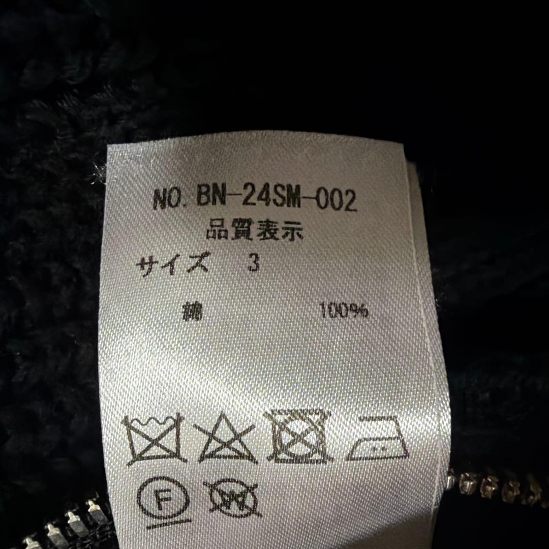 BATONERバトナー　シグネスチャードライバーズニット【3】