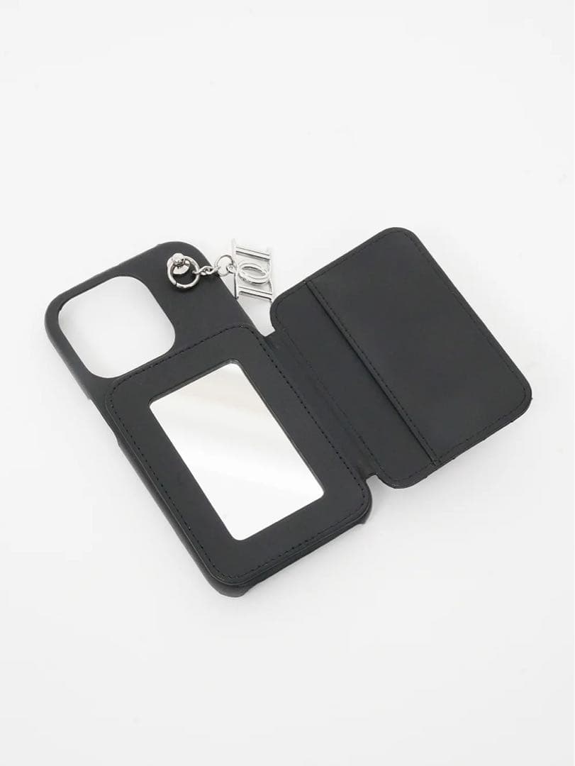 Darich キルティングミラーDDチャームiPhoneケース スマホケース