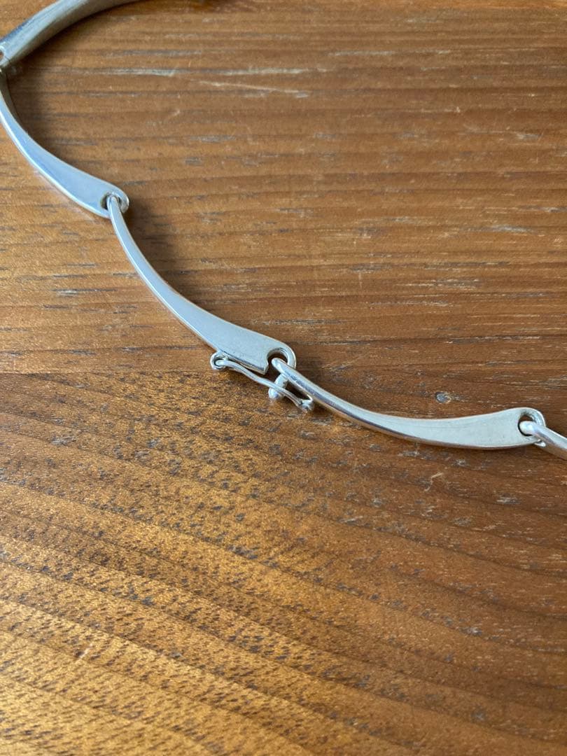 eat bold wavy necklace Sサイズ