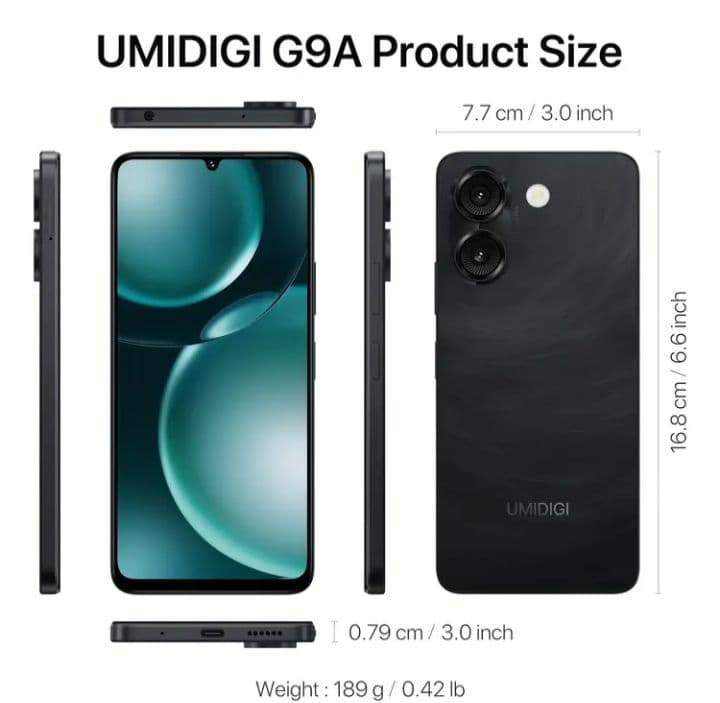 むっちゃん様取り置き UMIDIGI G9A 4GB+64GB ホワイト