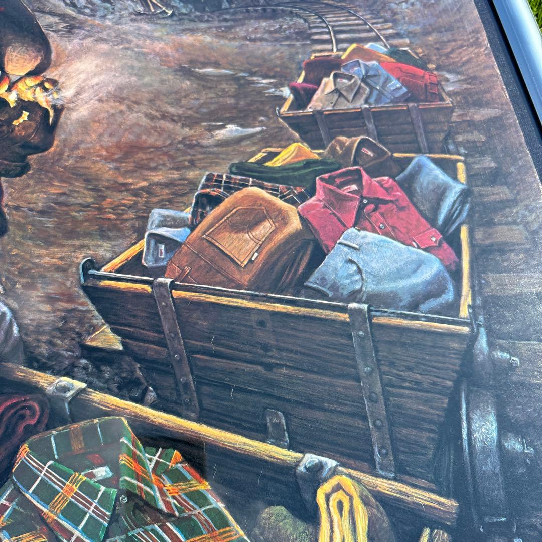 その他 VINTAGE Levi's 70s advertising POSTER