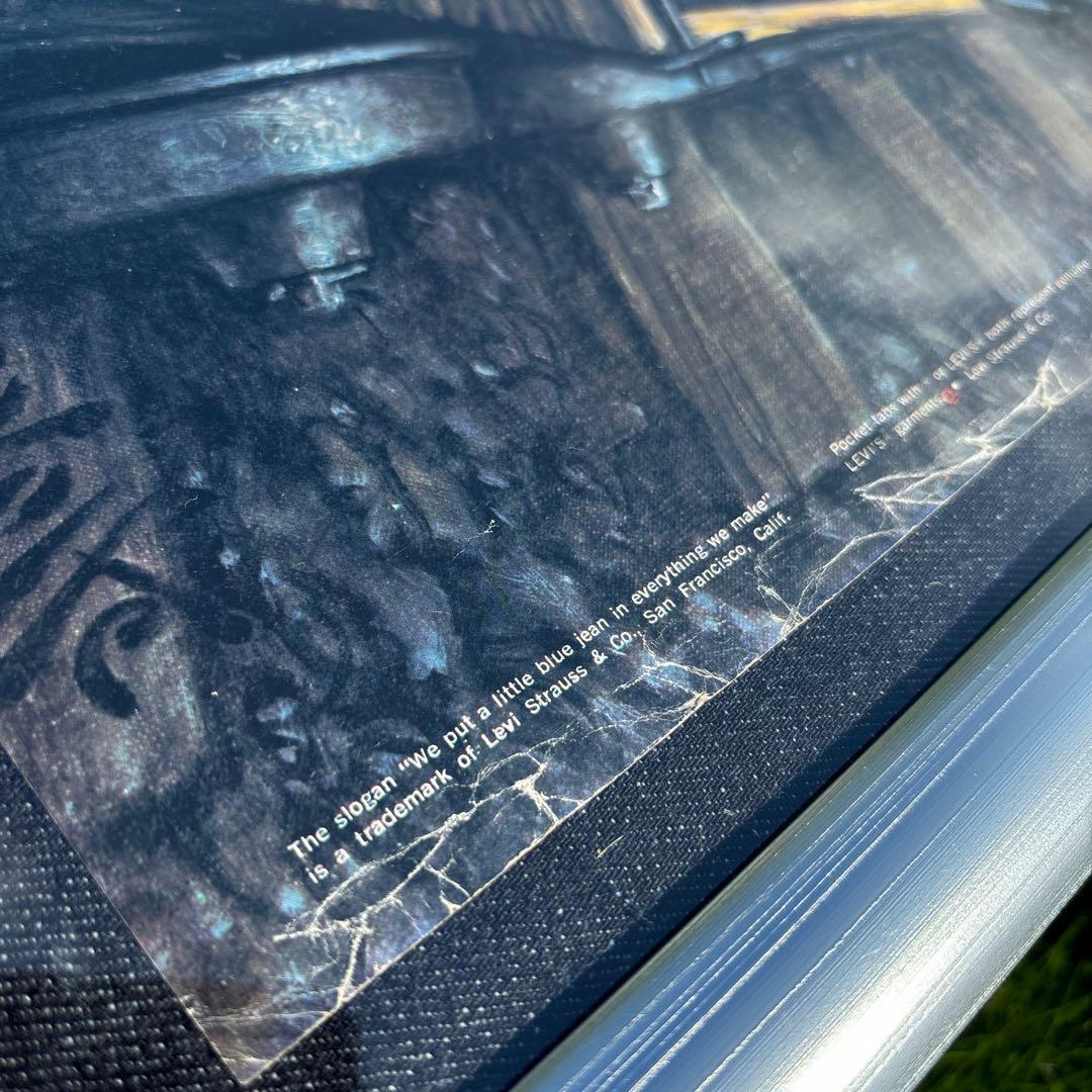 その他 VINTAGE Levi's 70s advertising POSTER