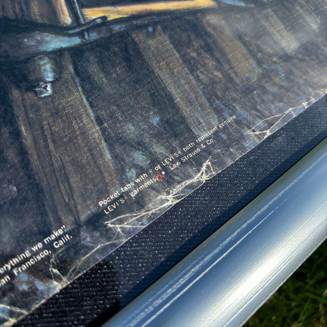 その他 VINTAGE Levi's 70s advertising POSTER