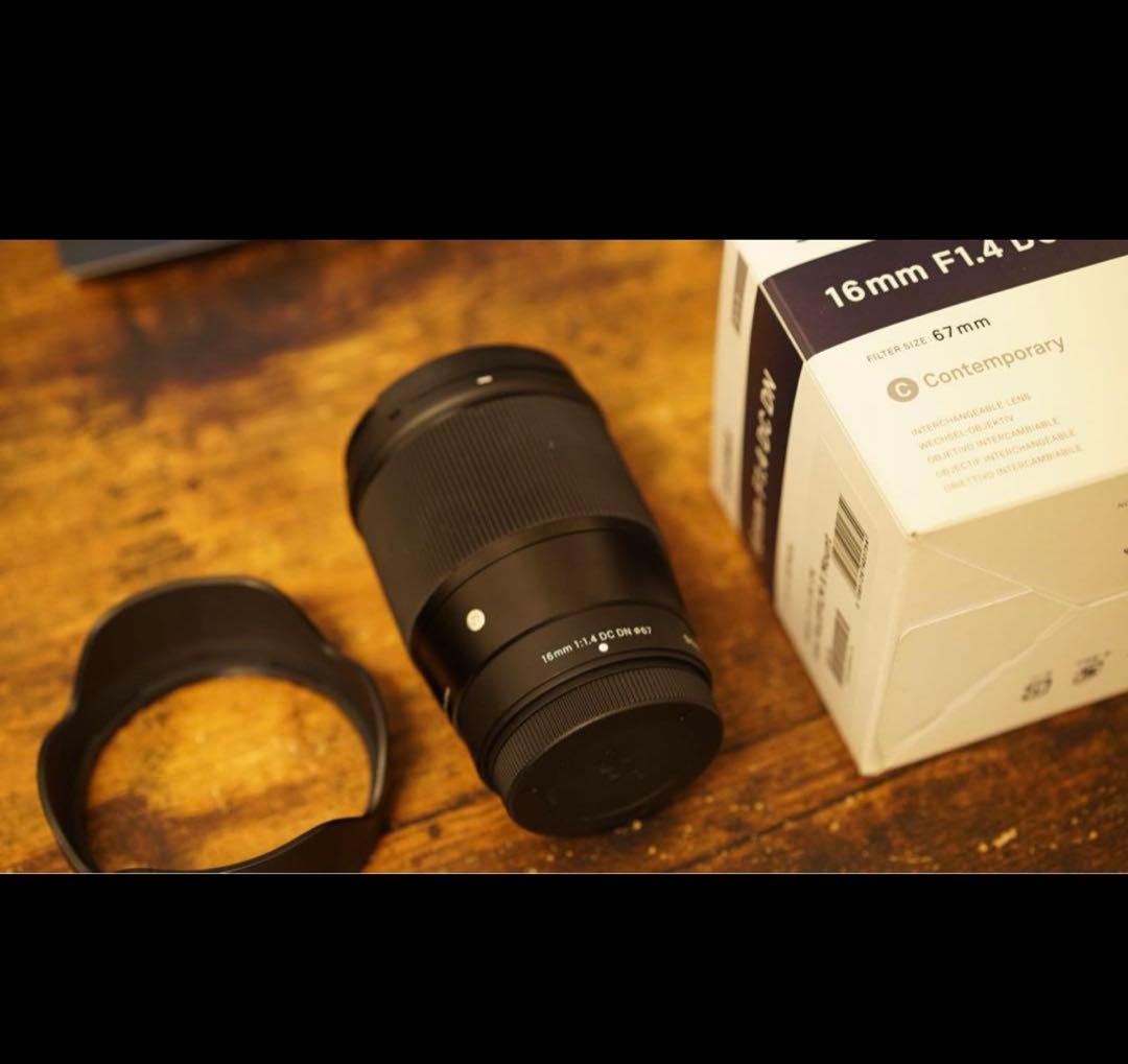 シグマ 16mm F1.4 DC DN 富士フイルムXマウント