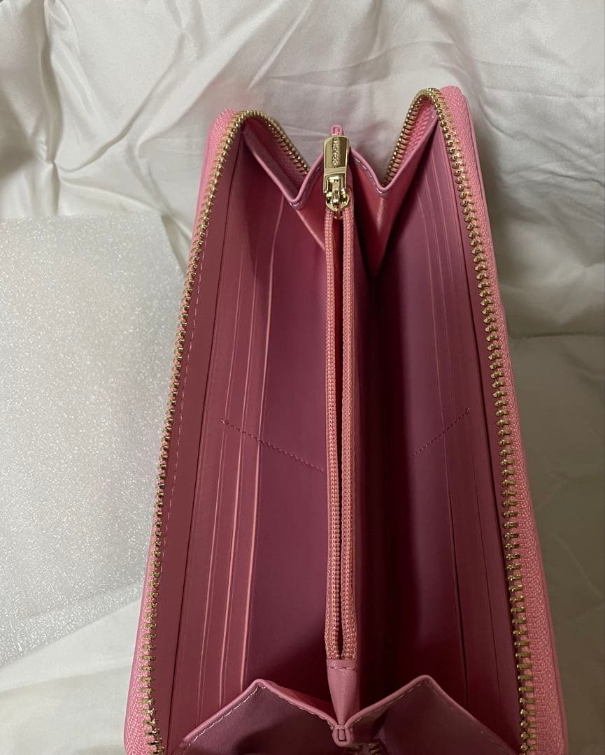【‼️最終値下げ】新品未使用 COACH 長財布 ブラウン/ピンク