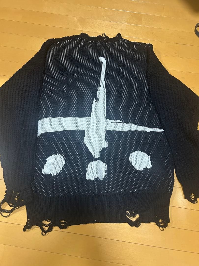 cvtvlist カタリスト　ニット　黒白