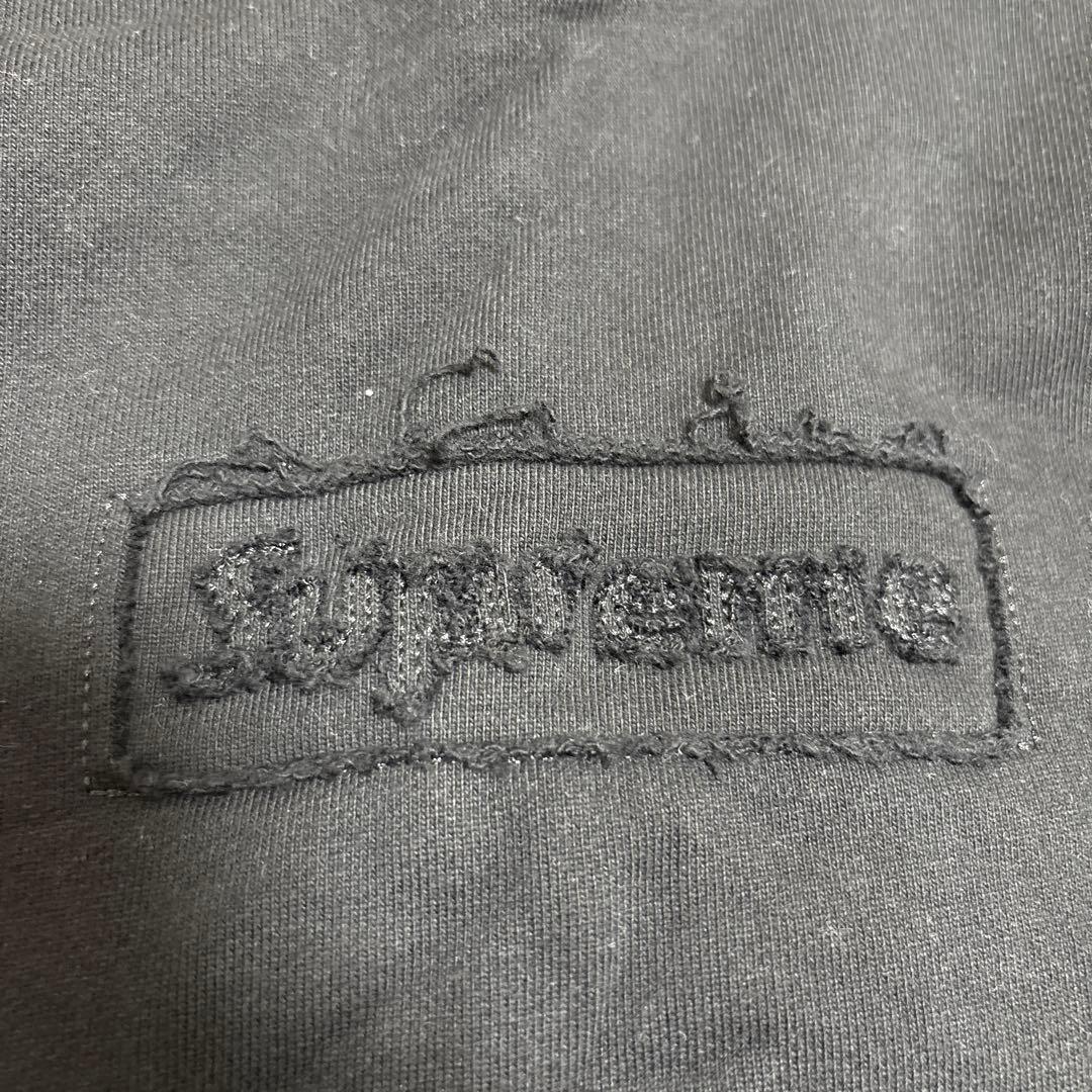 Supreme 黒 スウェット