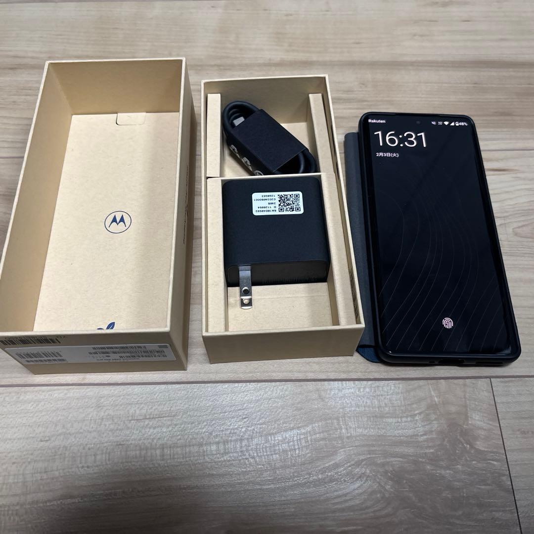 美品　Motorola edge 50s pro 256GB ブラック