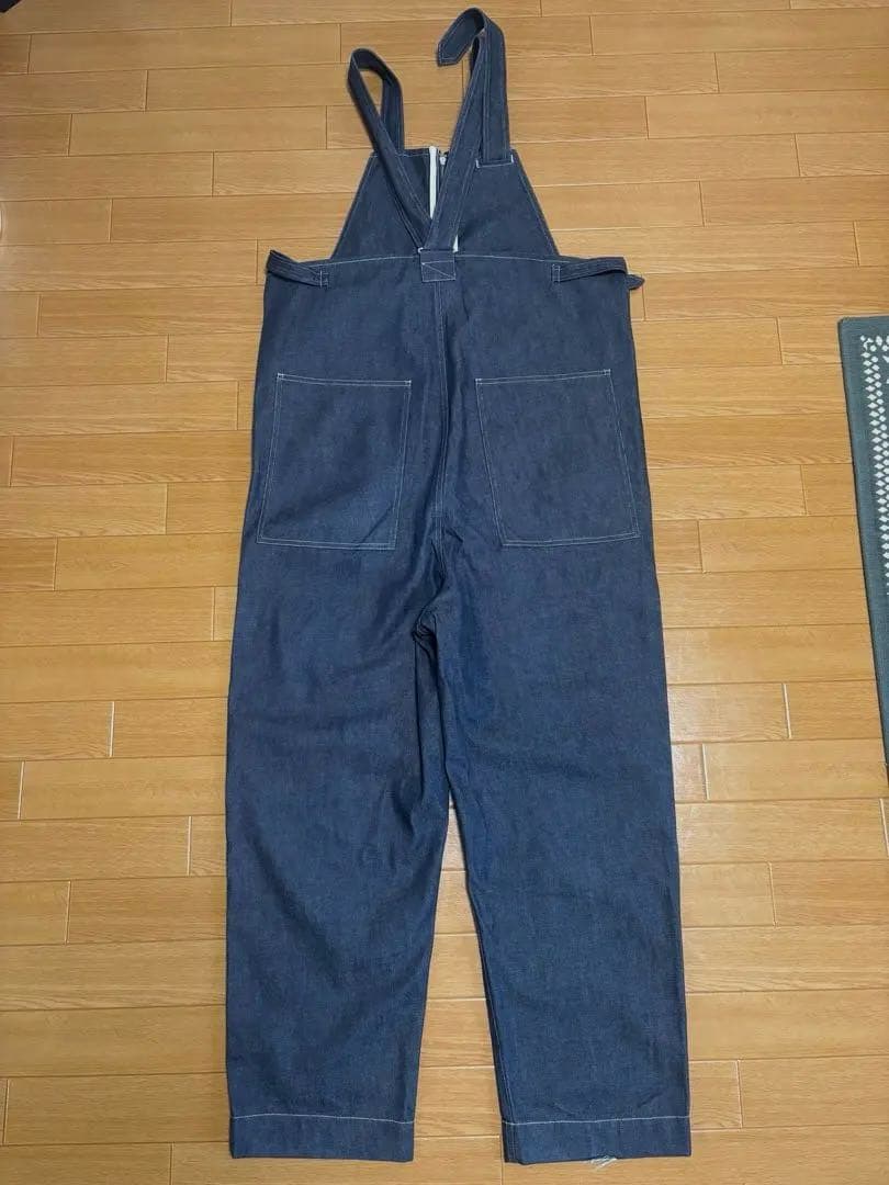 blurhms U.S COTTON デニム　オーバーオール　ブラームス