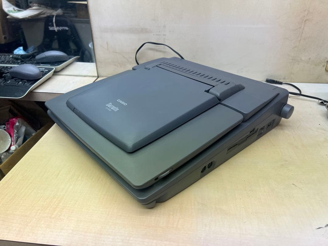 ワープロ　カシオ　ダーウィン　CX-7000　FDベルト交換済み