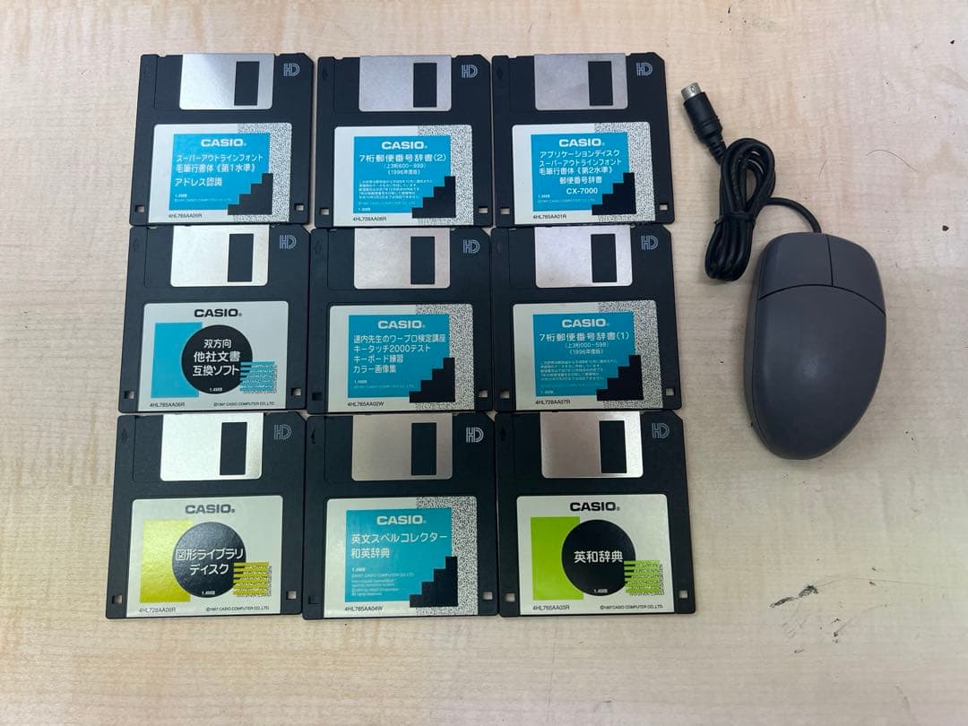 ワープロ　カシオ　ダーウィン　CX-7000　FDベルト交換済み