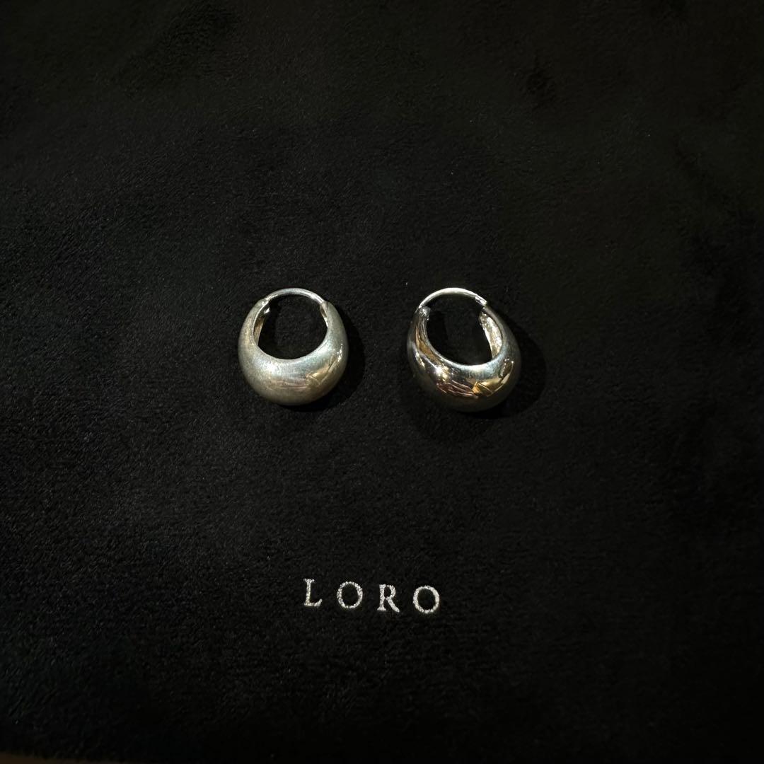 loro / P pierce M silver 片耳用