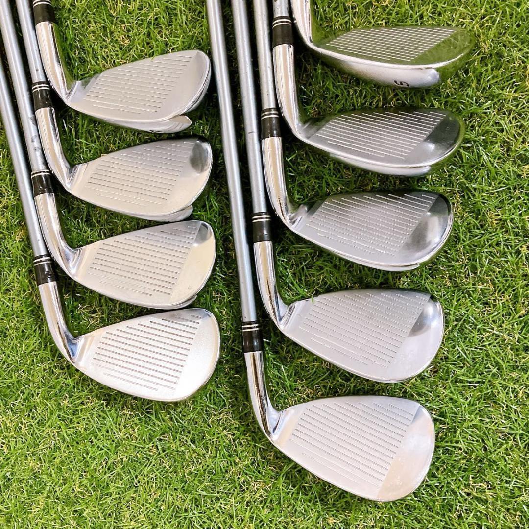 訳あり レフティ テーラーメイド rac メンズアイアンセット 初心者 左 R