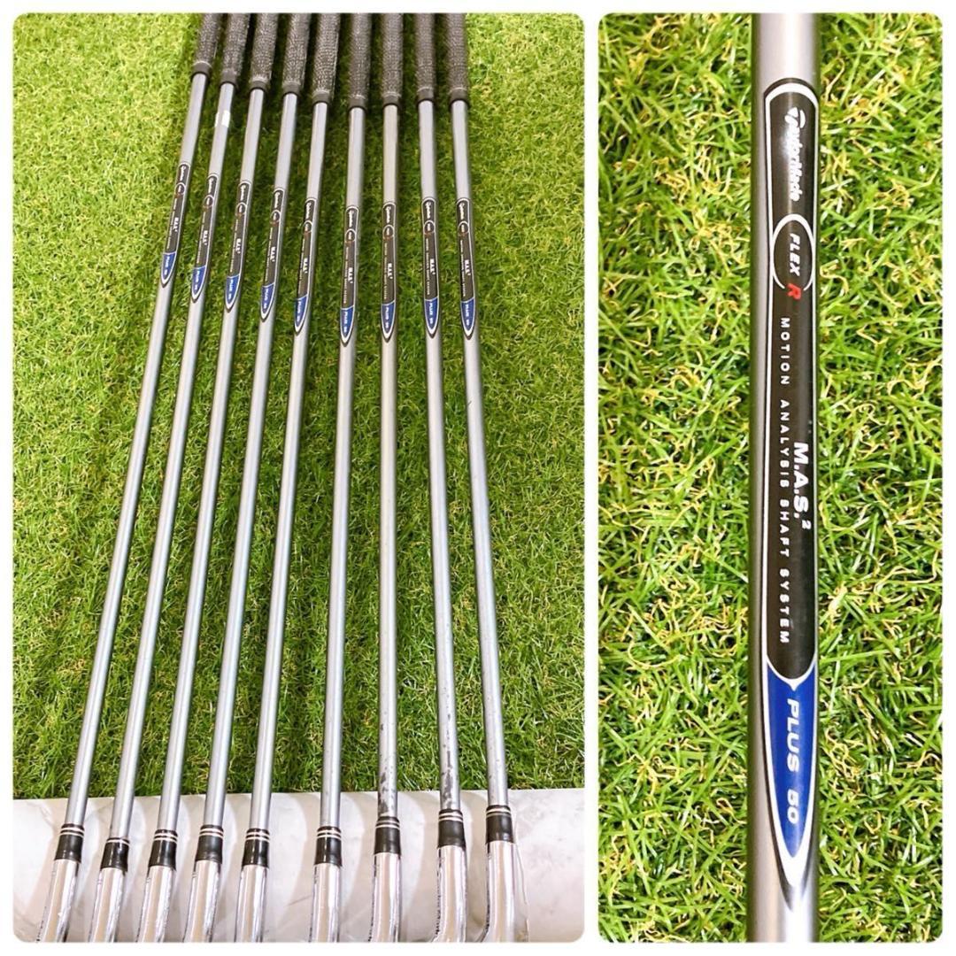 訳あり レフティ テーラーメイド rac メンズアイアンセット 初心者 左 R