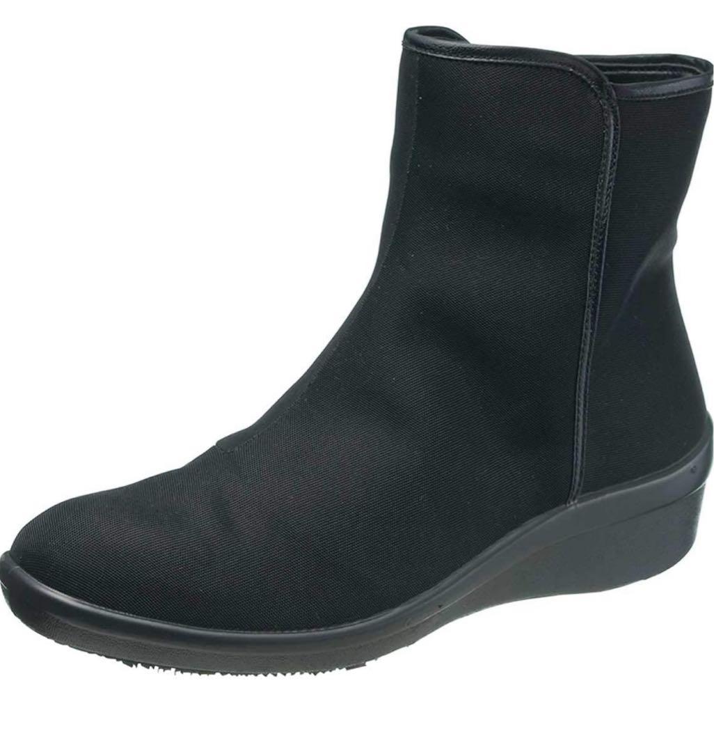 新品 トップドライ レインシューズ 防水 ゴアテックス レインブーツ 24 黒