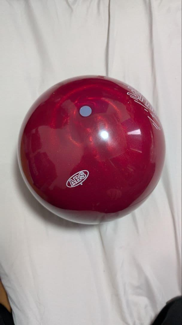 最終値下げ SPEED STRIKER ボウリングボール 15LB レッドパール