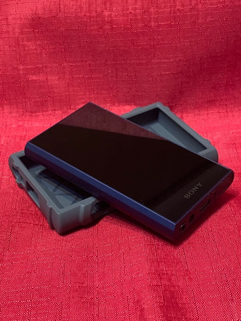 SONY デジタルオーディオプレーヤー ブルー ケース付き