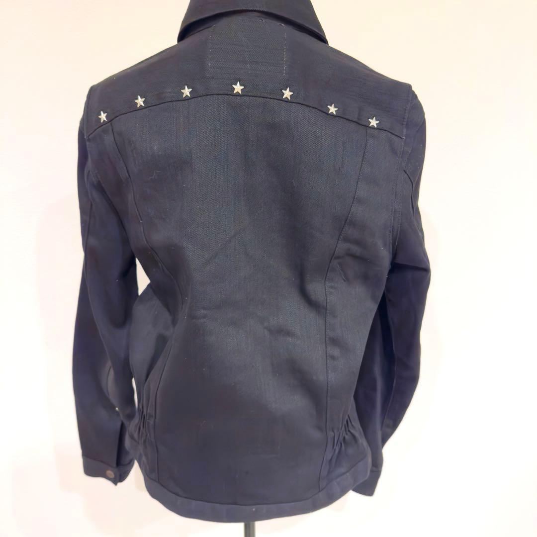 美品 HYSヒス KINKY JEANS 万能ダークデニムジャケット A116