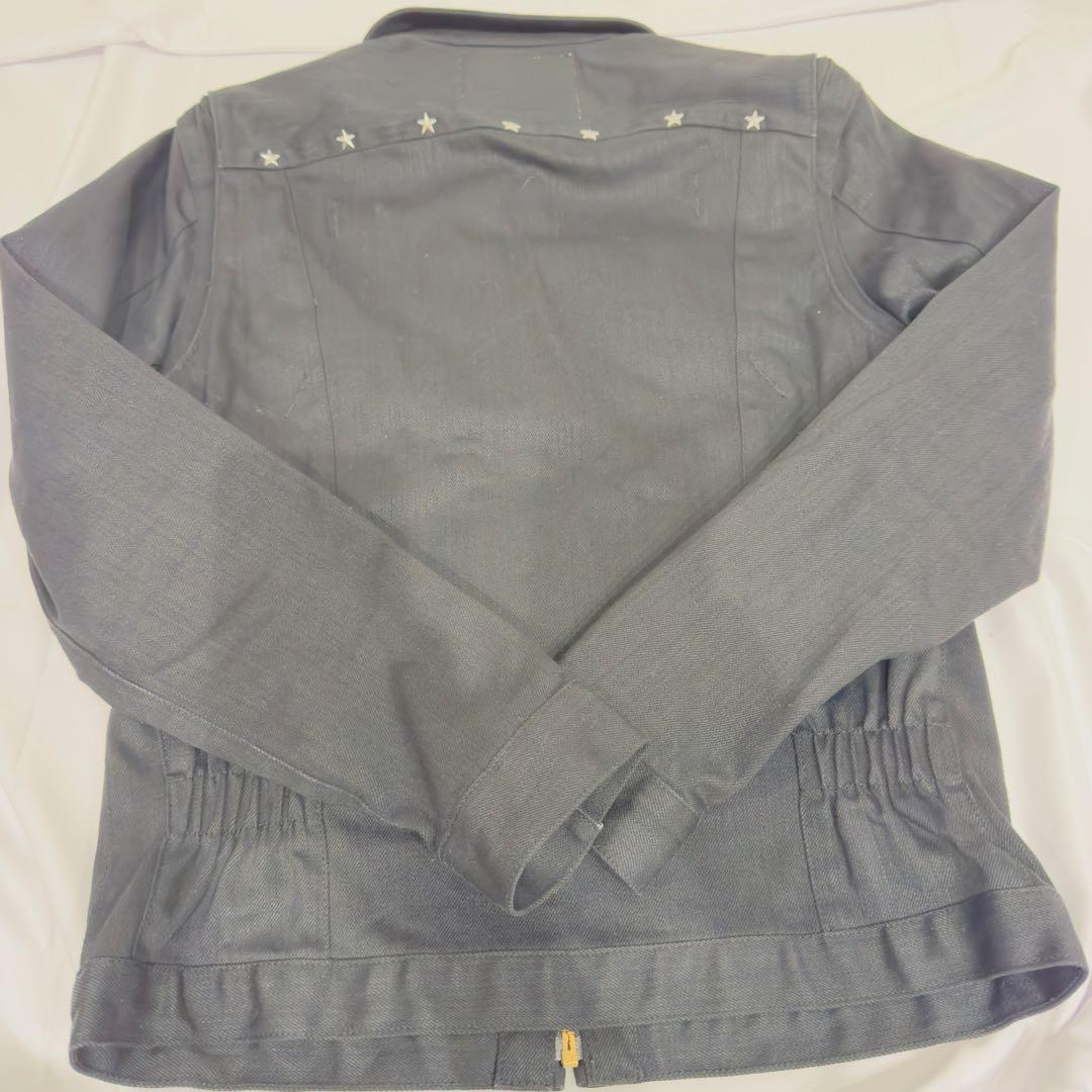 美品 HYSヒス KINKY JEANS 万能ダークデニムジャケット A116