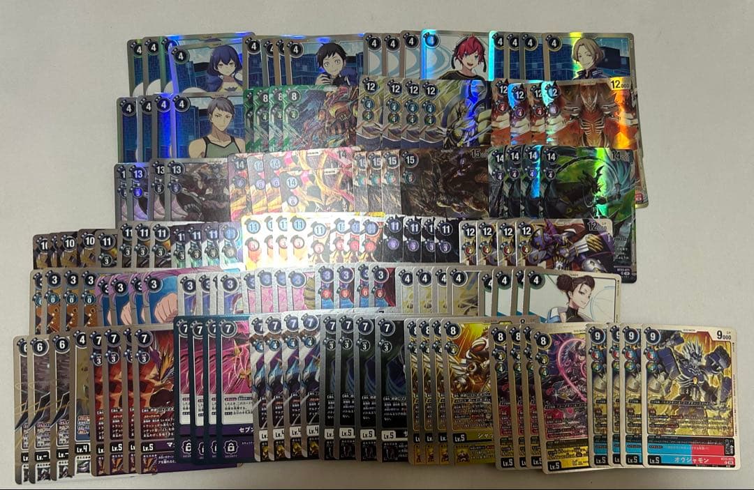 デジモンカード HACKERS' SLUMBER 全色SR以下各種4枚 4コン