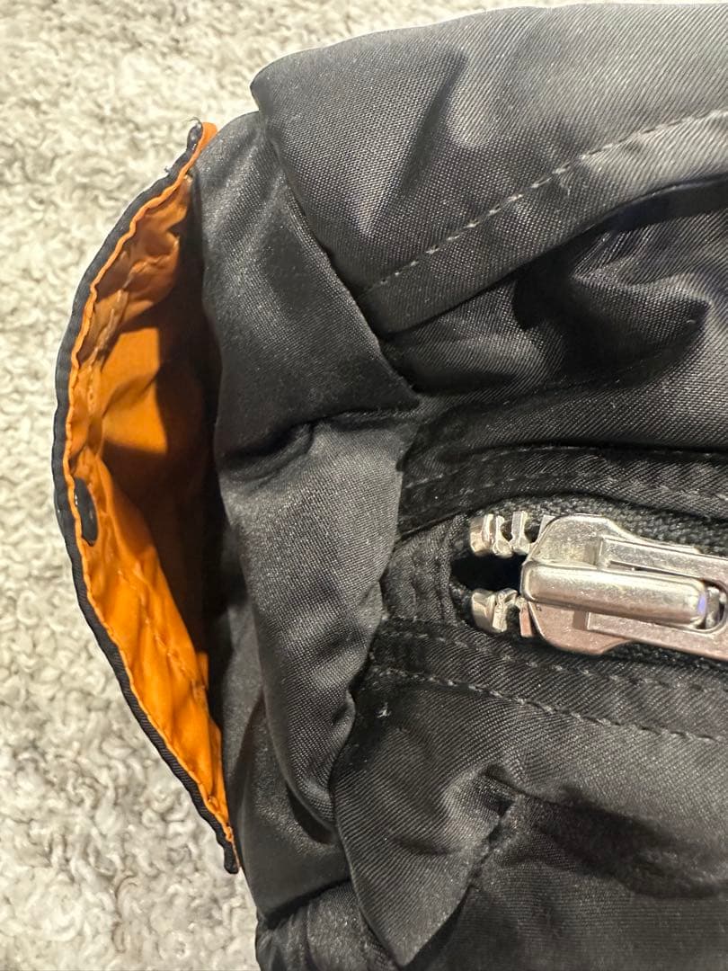 吉田カバン PORTER ブラック ナイロン ドラムバッグ