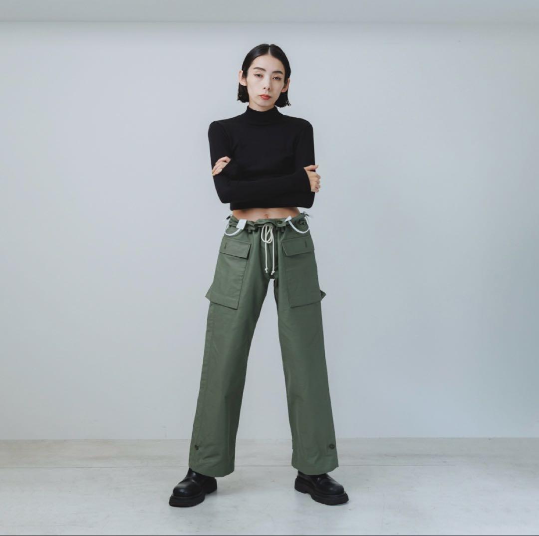 【24A/W】AO-62 loop cargo pants / olive
