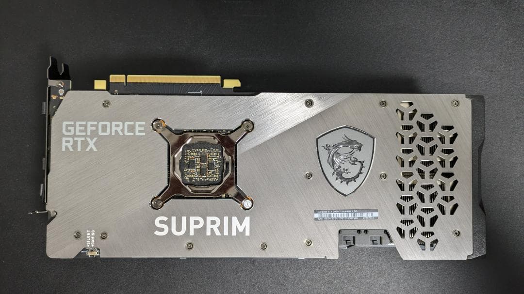 MSI GeForce RTX 3070 Ti SUPRIM X 【中古 美品】
