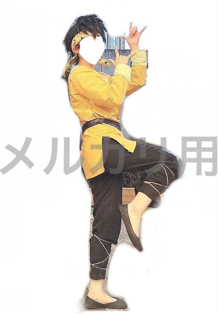 らんま1/2　響良牙　コスプレ衣装ウィッグ